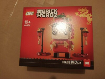Lego 40354 Brickheadz Drachentanzmann Neu & OVP