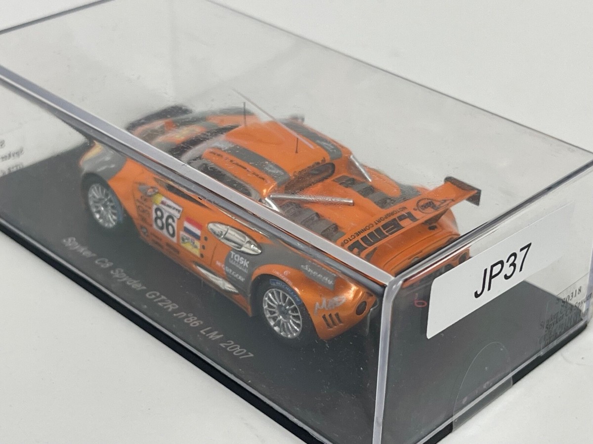 パワーレンジャー ダイノサンダー カード 未開封 韓国版 2004年 1/43 Spark Spyker C8 Spyder GT2R from 2007 Le Mans Car #86 S0318