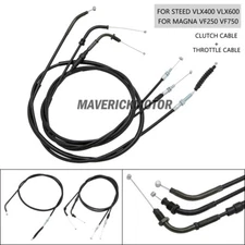 Extend Throttle Clutch Cable For Honda Steed VLX400 600 Shadow VT400 Magna VF250