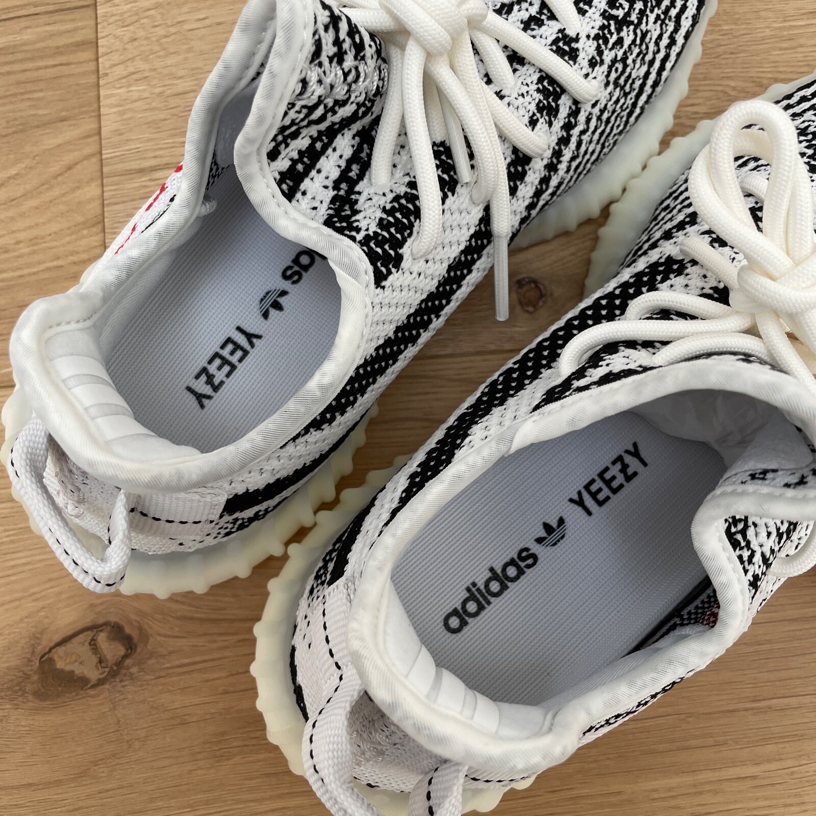 Adidas Yeezy Boost 350 v2 Zebra Size UK 4 US 4.5 EU 36.5 Trainers CP9654 image 6