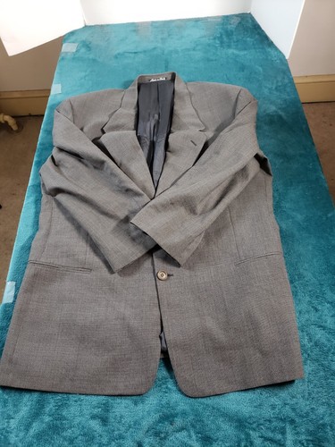 Giorgio Armani Blazer sz 46 Mens Gray Virgin Wool Formal Career Made in Italy - Picture 8 of 11