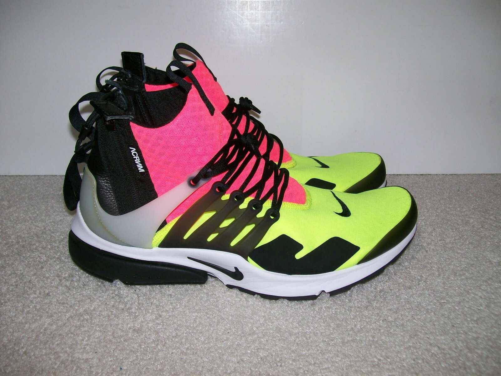 SZ L Nike Air Presto ACRONYM Black Hot 