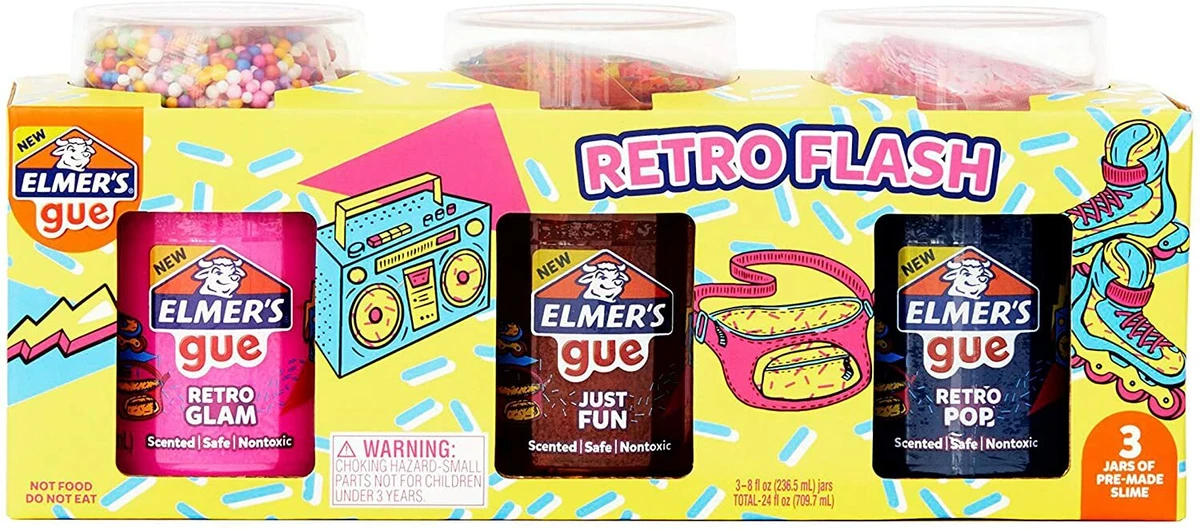 Kit Slime Elmers Fluffy Esponjoso X2 Piezas