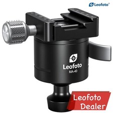Leofoto Ball Head MA-40 40mm Rapid Lock with Arca /Picatinny Clamp