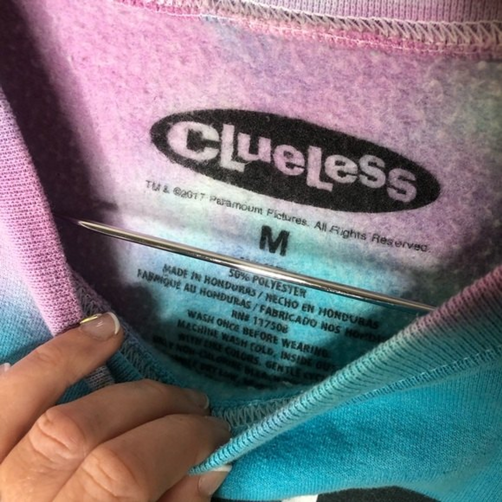 Clueless medium 90s tie dye sweatshirt 