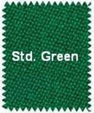 VELOCITY PRO - 9' BED CLOTH  RAILS - STANDARD GREEN