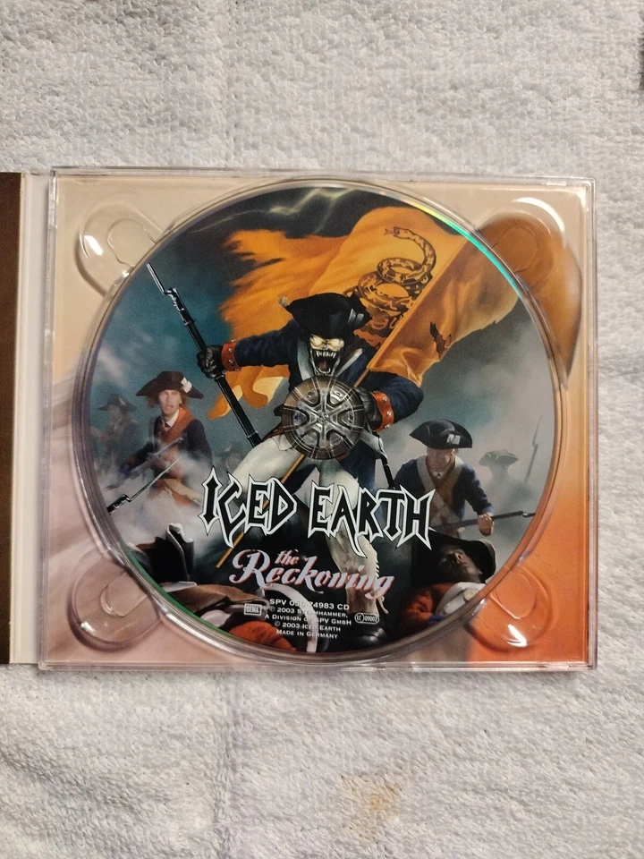 Iced Earth - The Reckoning - CD Digipak - OOP - Image 2 of 3