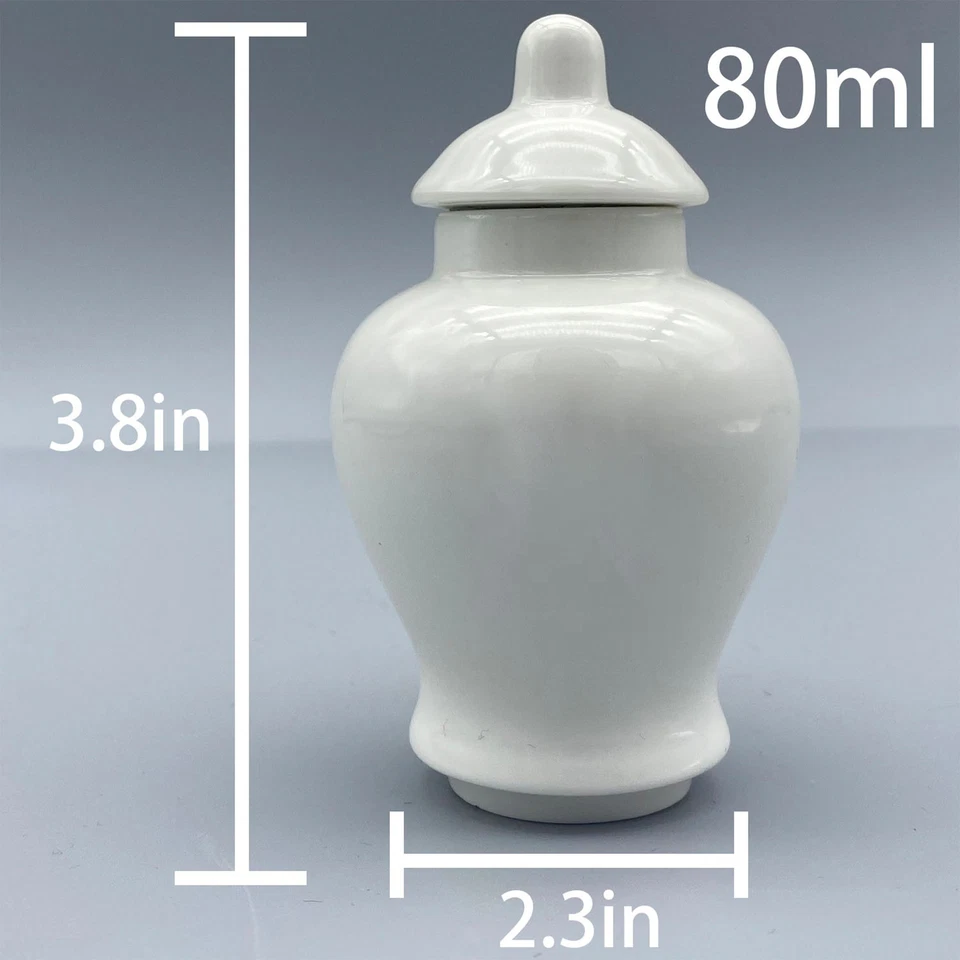 Ceramic Mini Urn for Toronto Blue Jays Baseball Theme, Custom Text - Image 2 of 4