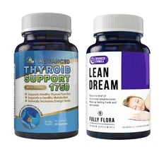 Thyroid Support Weight Loss Supplements & Sleep Aid Stress Relief Sleeping Pills