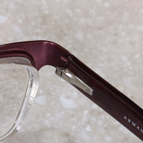 Armani Exchange AX 1004 6013 Burgundy Half Rim Eyeglasses Frames 52-17 ...
