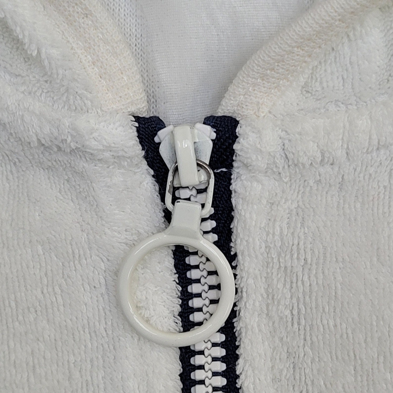 Vintage Y2K Tommy-Hilfiger Terry Hoodie Jacket Womens 2XS/XS 17x19 Cropped thumbnail 3