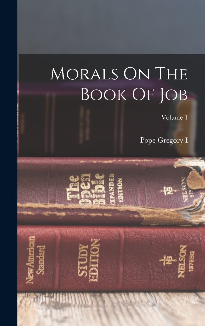 Morals On The Book Of Job; Volume 1. I, I, 9781016292092 Fast Free Shipping**
