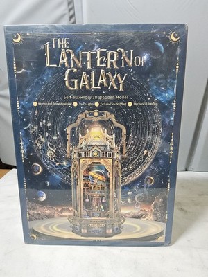 +The Lantern Of Galaxy Self-Assembly 3D Wooden Model