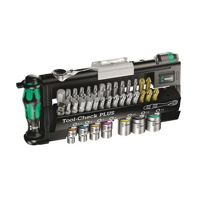 Wera 05056490001 Bit-Sortiment, Tool-Check PLUS, metrisch, 39-teilig  
