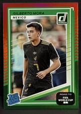 2025-26 Donruss Road To FIFA World Cup Mexico RC Gilberto Mora Red &amp; Green Foil