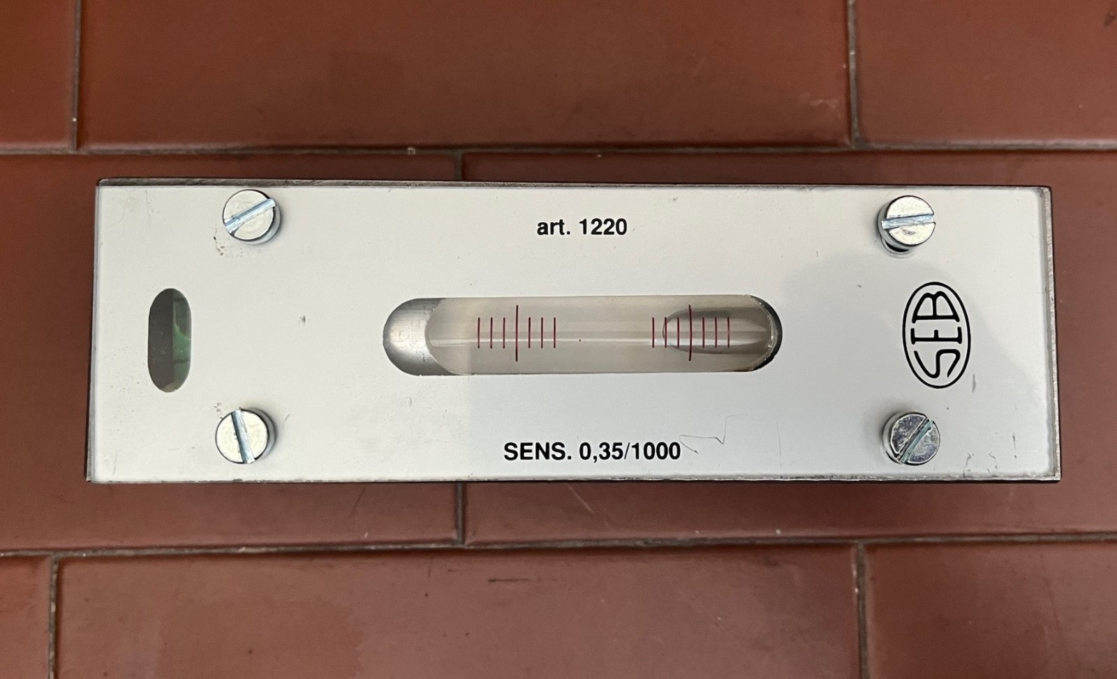 SEB 1220 Livella di Precisione Prismatica 150mm - Sens. 0.35mm/m