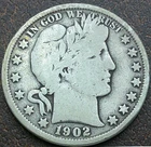 US 1902 Barber Half Dollar **