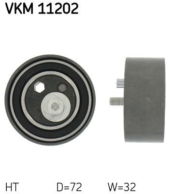 Spannrolle Zahnriemen SKF VKM 11202 FÜR Audi Skoda VW Zahnriemenspannrolle-image