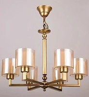 Deckenlampe Wohnzimmer Deckenleuchten Lichtschirm Luster Glass Luxus