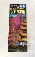 Worden Timber Tiger Deflector DC-16 PINK PANTHER Lure Factory Custom USA NEW