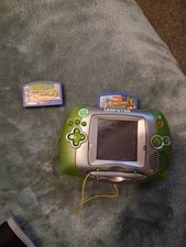 LeapFrog Leapster Learning Game System Handheld Console Tested Working 2 Games