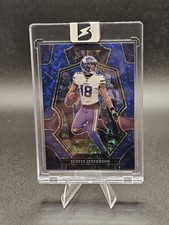 2025 Panini Select Justin Jefferson Blue Disco 15/25 #163