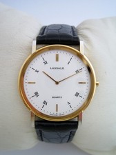 LASSALE WATCH BY SEIKO 2F50-0309 12 JEWELS JAPAN VINTAGE ULTRA SLIM  GENUINE