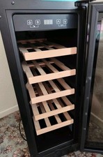 GOODHOME BIWCB30UK BUILT-IN & FREESTANDING WINE COOLER - BLACK