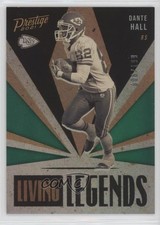2021 Panini Prestige Living Legends Xtra Points Green /199 Dante Hall #LL-16 y0i