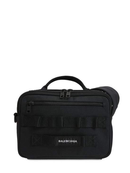 美品BALENCIAGA ARMY MESSENGER バッグ BLACK Army Messenger bag in black - Balenciaga | Mytheresa