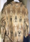 Vintage Beacon Blanket Deco Robe Coat Duster Western Ombré Brown Tan Cream& Belt — photo 8