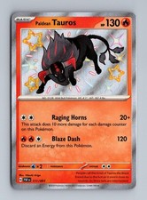 Paldean Tauros Paldean Fates 111/091 Holo NM/M Pokemon 2024