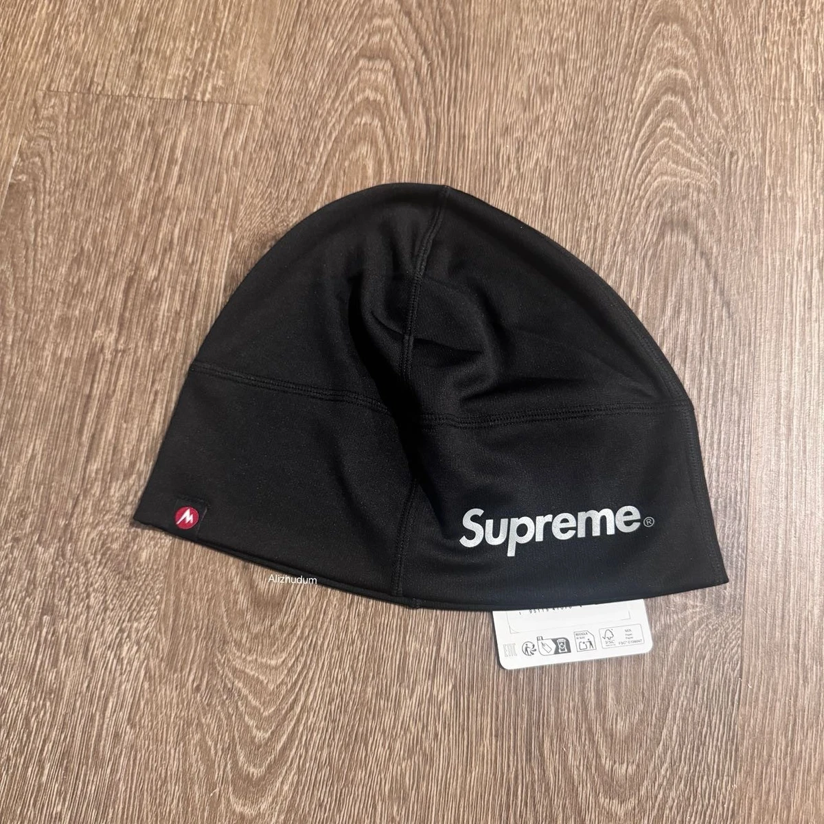 Supreme X Marmot Base Layer Beanie Black | TikTok Supreme x Marmot
