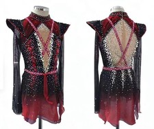 Figure skating competition performance costume/can be customized