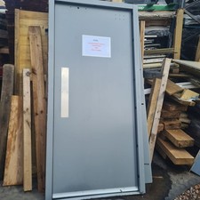Steel Door Complete with Frame  (1000 x 2090mm)