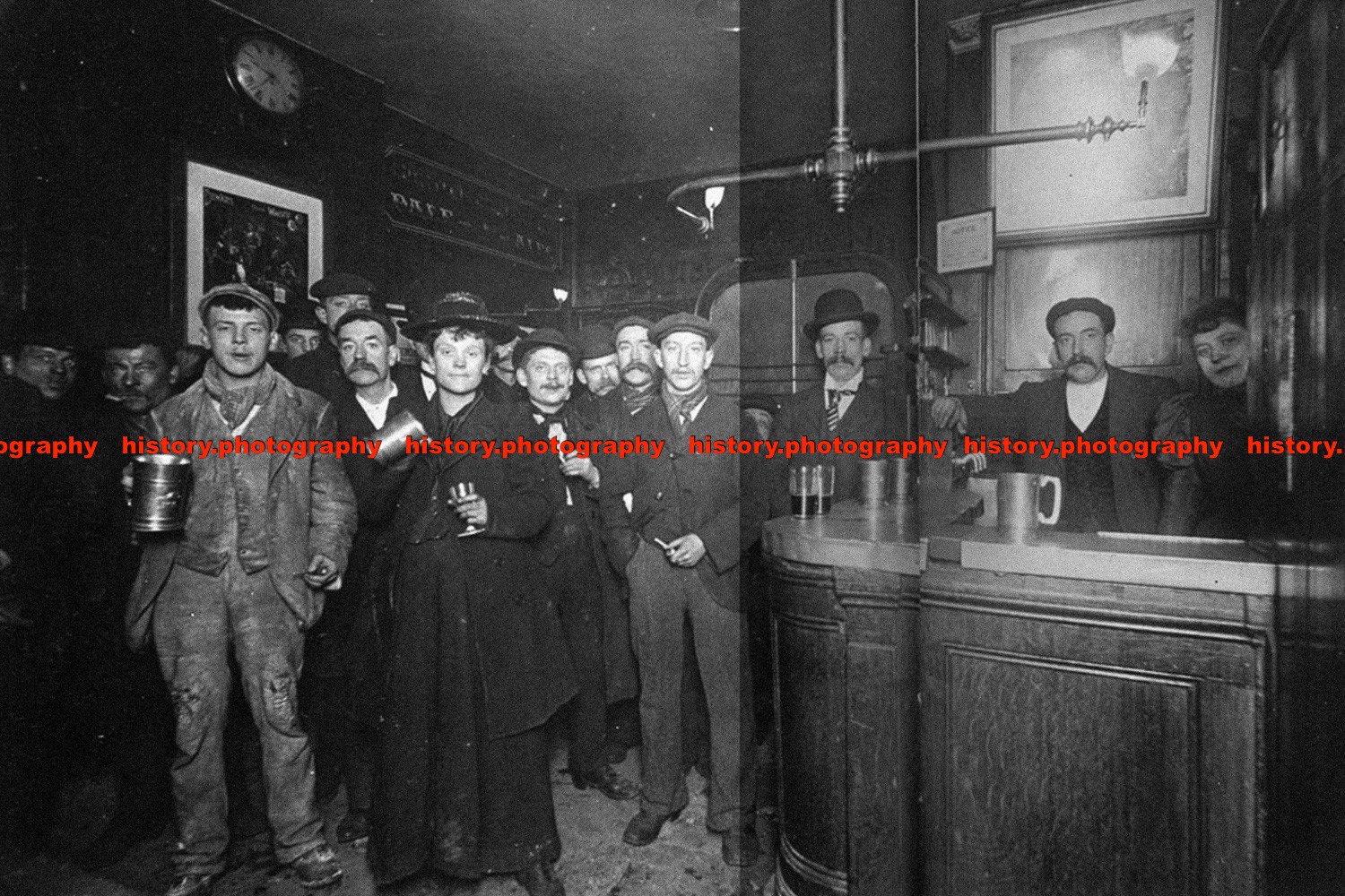 F000933 London Pub in 1898