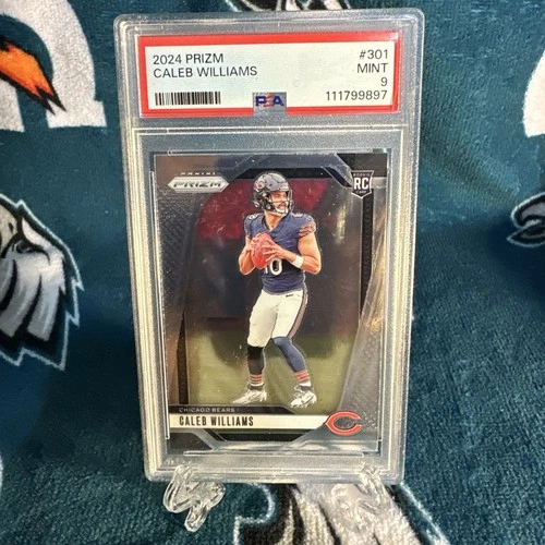 2024 Panini Prizm Rookies Caleb Williams #301 PSA 9