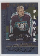 1997-98 Pinnacle Be A Player Die-Cut Auto Jason Marshall #54 Auto b8c
