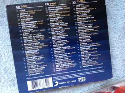 60 tracks used X FACTOR:VALERIE/All by myself/Don't stop Believin'/Back to black