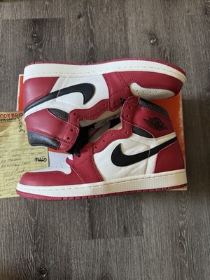 Nike Air Jordan 1 Retro High OG Chicago Lost & Found Red DZ5485-612 2022