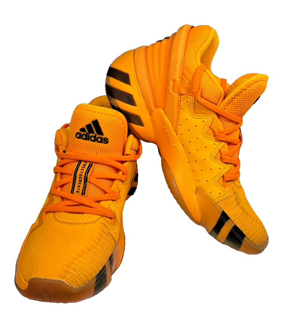 Adidas Donovan Mitchell D.O.N. Issue #2 Crayola Solar Gold Shoes