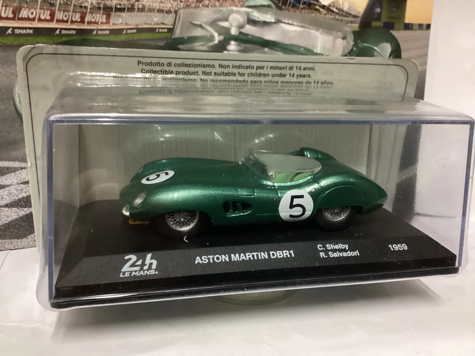 IXO ASTON MARTIN DBR1  24h LE Mans 1959   , die-cast 1/43, Nuova in teca - Immagine 2 di 4
