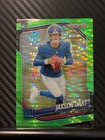 2025 Panini Prizm Jaxson Dart Green Pulsar Prizm Rookie #332 Giants NFL