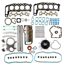 Oil Pan Gasket Timing Cover Gasket Head Bolts For Dodge Ram 1500 2003 4.7L V8
