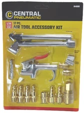 Central Pneumatic ( 63048 ) 17 Pc Air Tool Accessory Kit Inflating and Cleaning