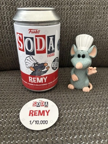 Remy Funko Soda Ratatouille Disney Pixar Rat Chef 2021
