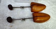 VTG Men  s Florsheim Wood Shoe Trees Stretchers Shapers Split Toe Adjustable USA
