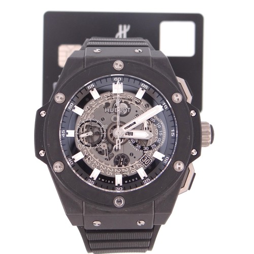 Hublot 701.CI.0170.RX King Power Unico Black Men's Watch