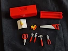 Vtg Barbie Ken 1998 Special Collection Tool Box Set - Used