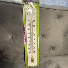 New 15Inch Indoor Outdoor Weather Gauge Temperature Thermometer Garden TALL BIG